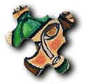 Kid piece of puzzle